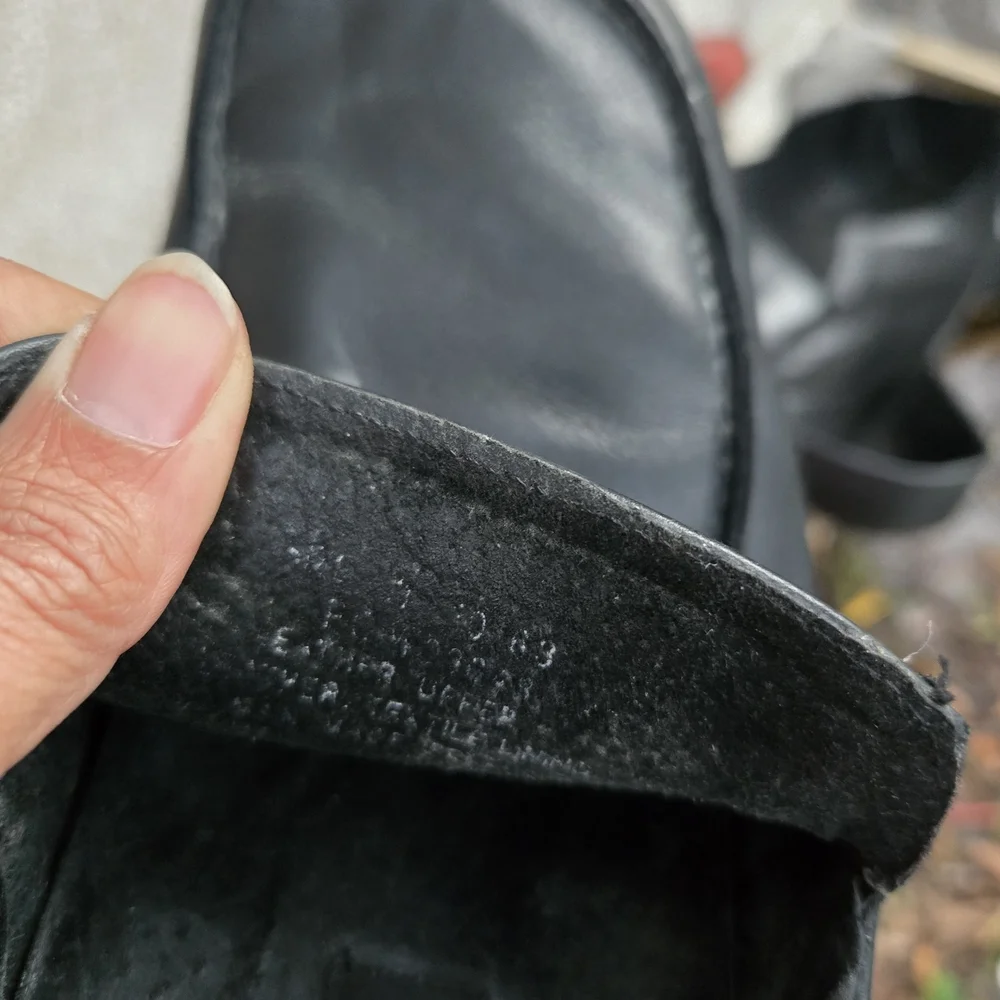 Reaction Kenneth Cole Black Leather Oxfords